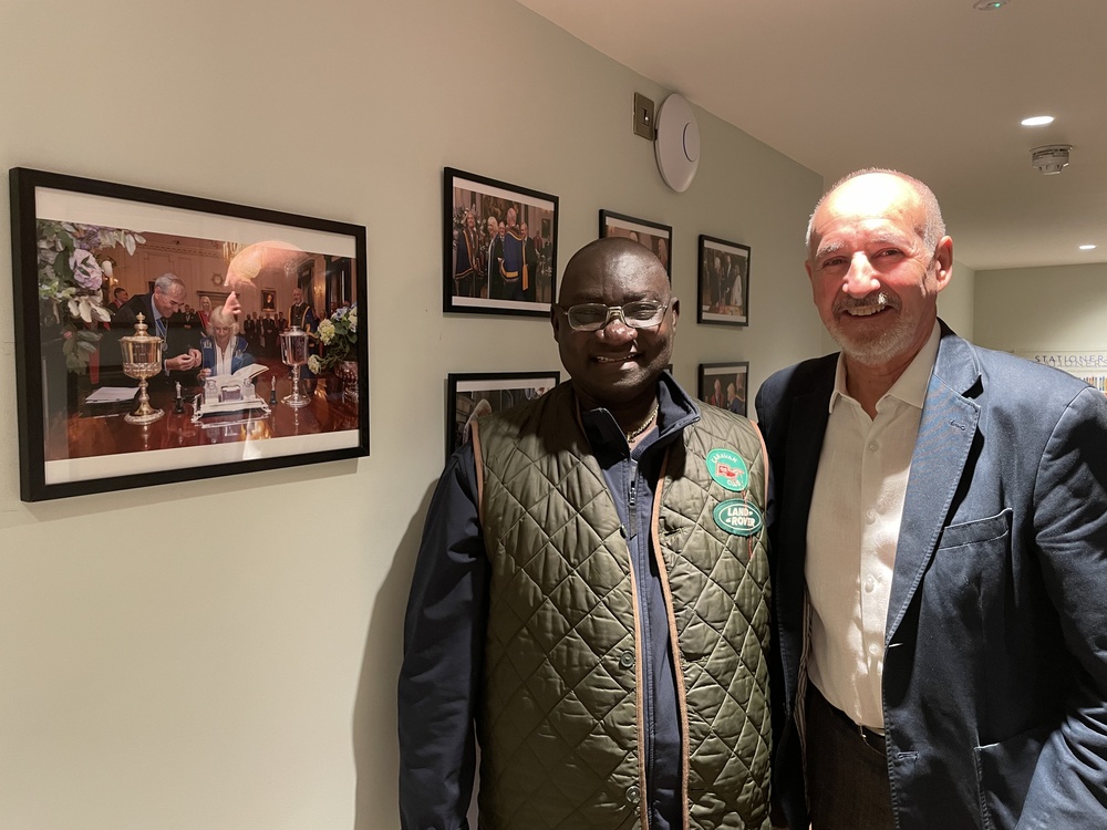 Photos displayed of the recent Cloathing of Queen Camilla