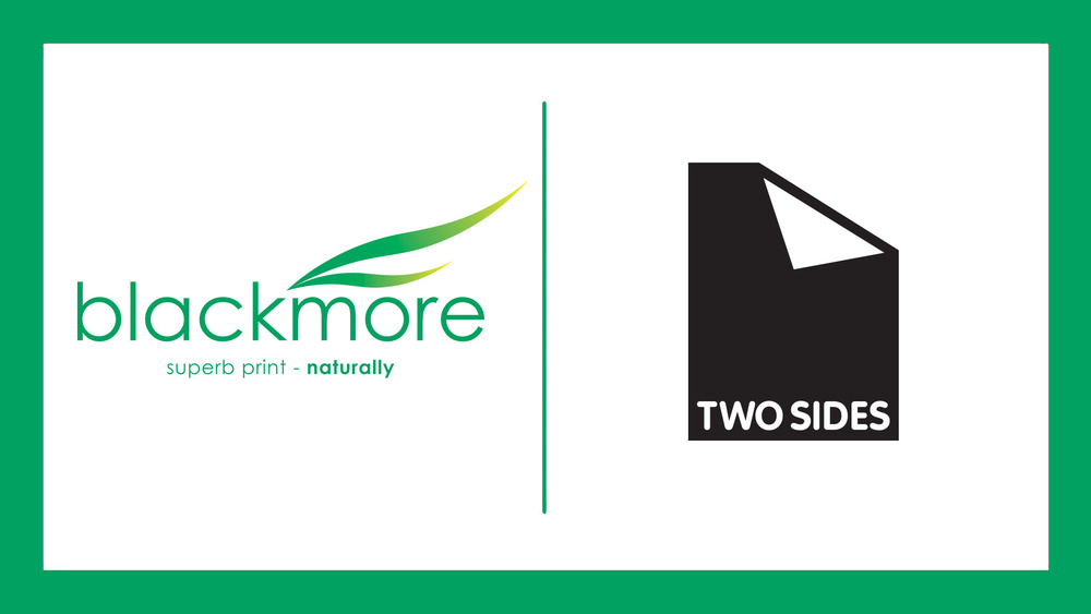 Blackmore Joins Two Sides To Champion Sustainable Printing