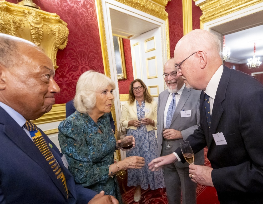 Her Majesty the Queen hosts 70th Anniversary of Book Aid International 