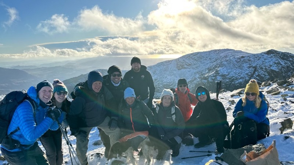 SME member OPI lead by Steve Hilleard head to the Lake District to climb for funds  for the Institute of Cancer Research (ICR).