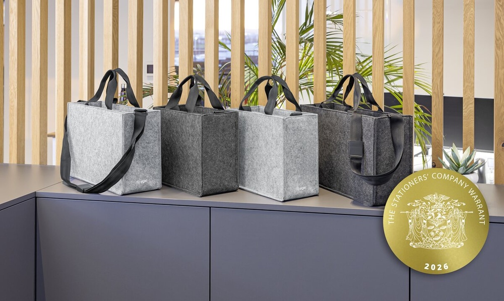 Stationers’ Company Warrant: SIGEL receives prestigious industry award for Desk Sharing Bags