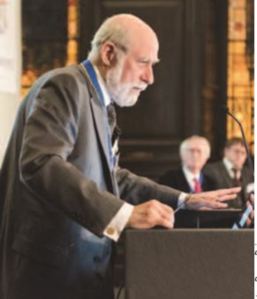 Congratulations to Honorary Liveryman and Freeman Dr Vint Cerf