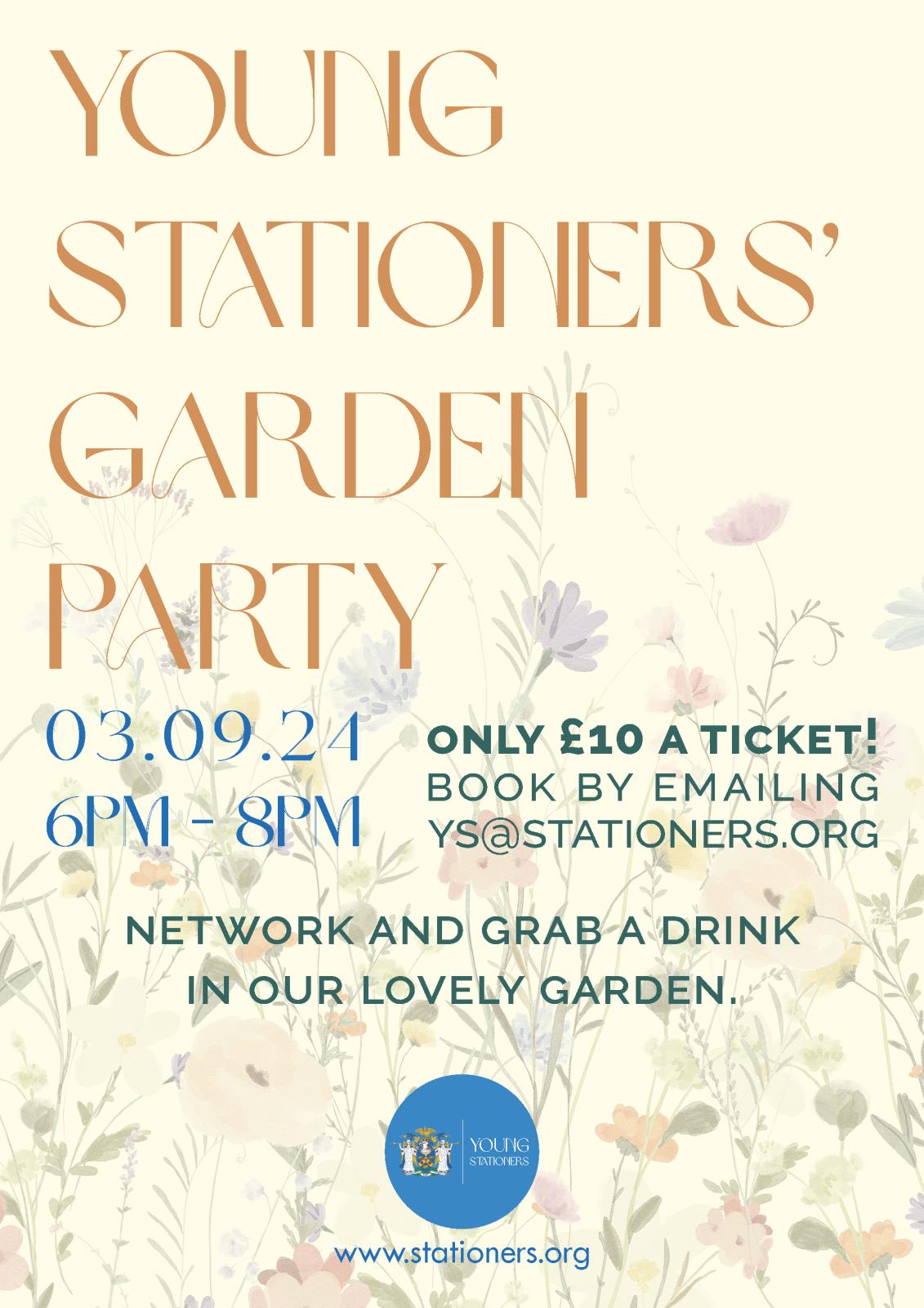 Young Stationers' Garden Party