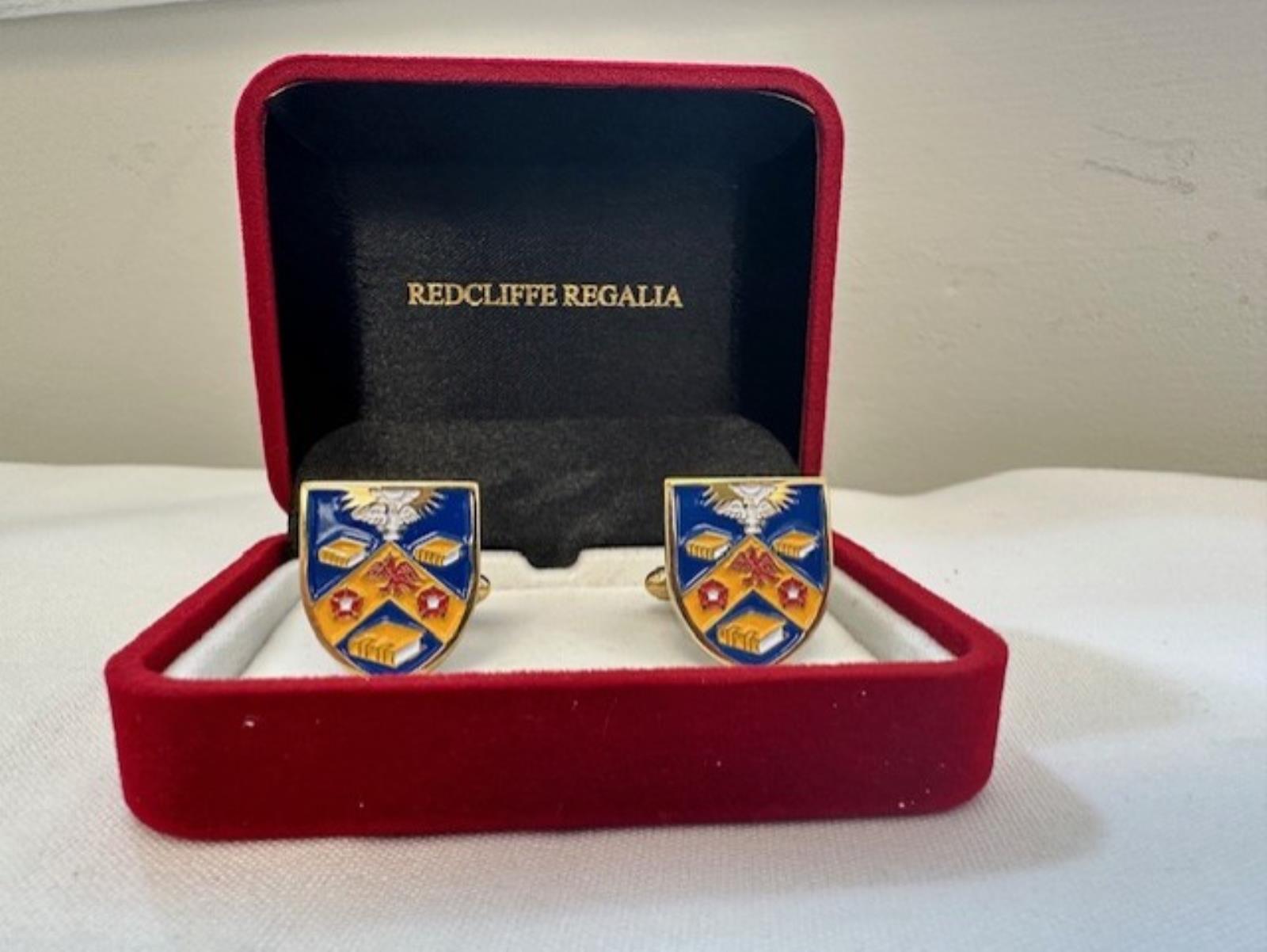 Cufflinks - Enamel with Company Crest (P&P)